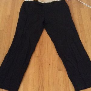 JZ181130-P2. Black suit pants. 34x30